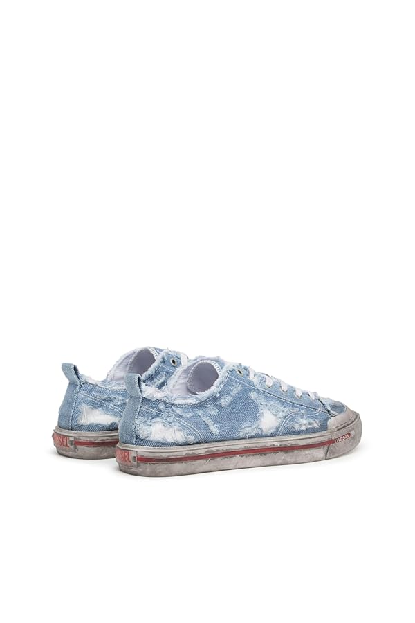 DIESEL デニムキャンバス プラットフォーム ローカットスニーカー24cm ディーゼル DIESEL デニム 23cm ハイカットスニーカー｜Yahoo